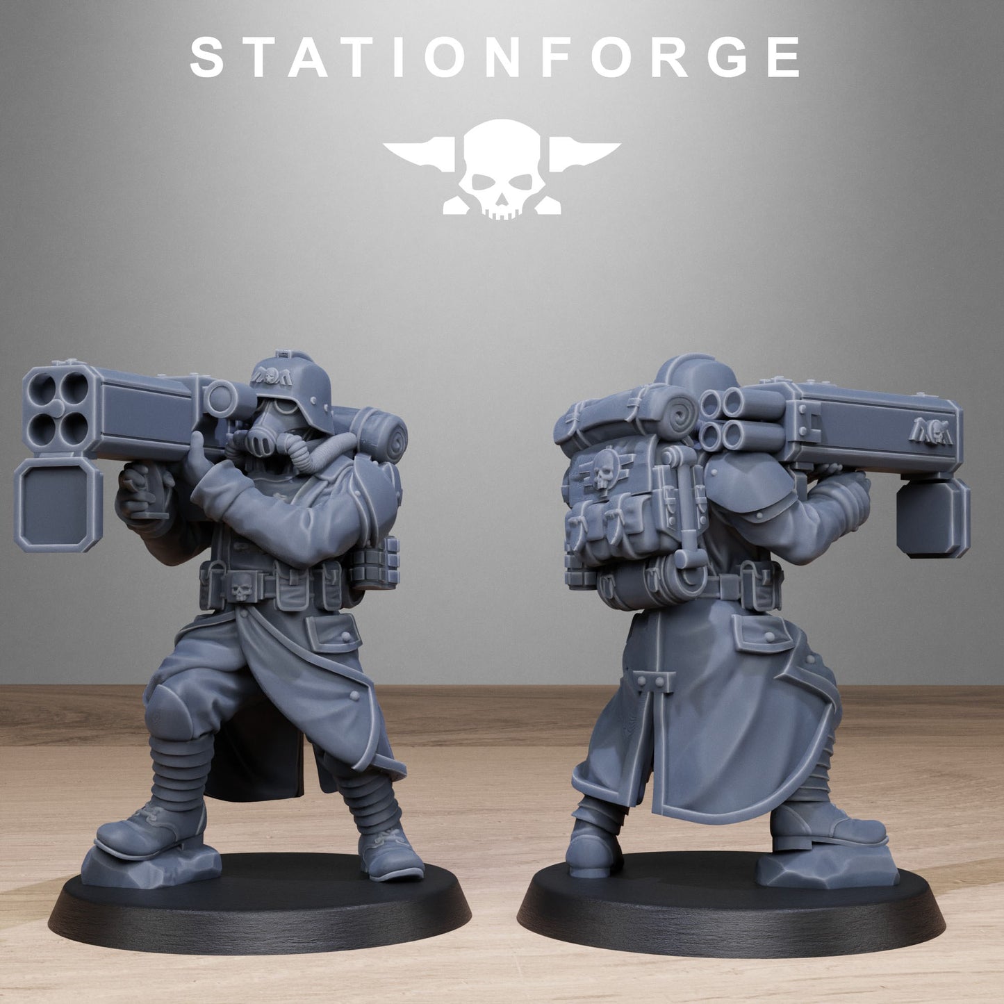 Grimguard Rocketeers (10) | Empire Guard - Human Defense Force - Stationforge