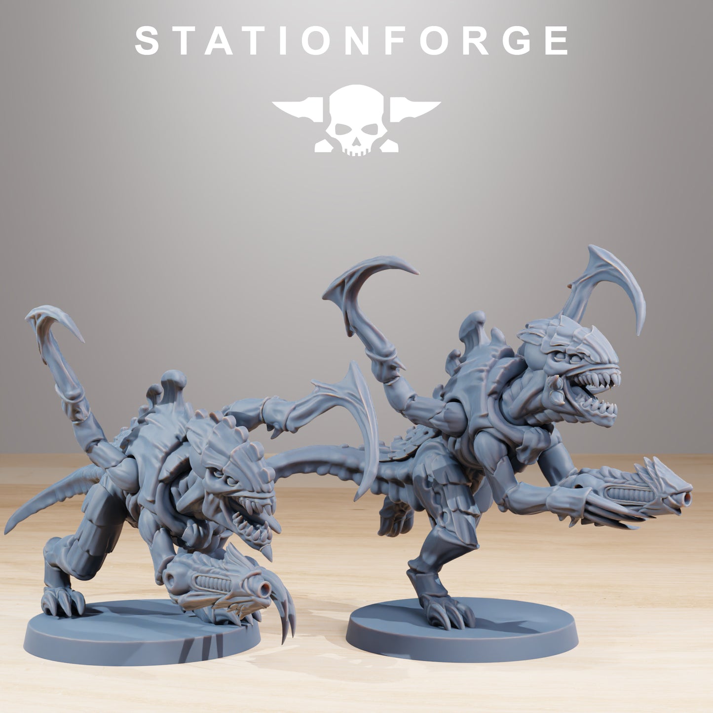 Xenarids Infantry 2.0 | Alien Hives (10) - Stationforge | 3D-printed Miniatures