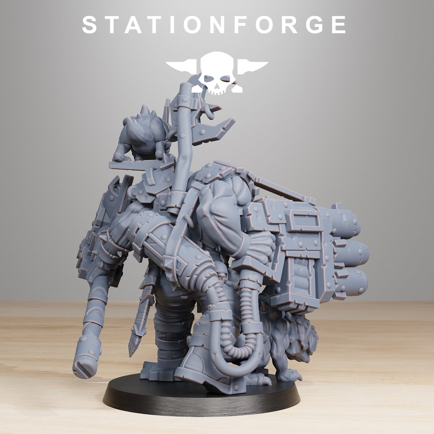 BlackSkull Orkaz | Space Orcs (1) - Stationforge | 3D-printed Miniatures