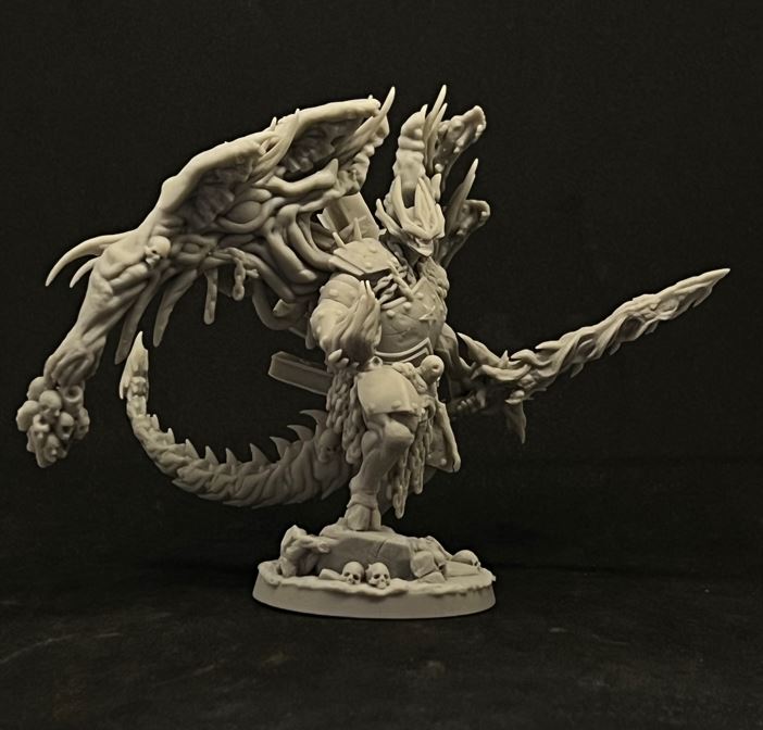 Barkasar Praetor of Brutality (1) - Court of the Seven Headed Serpent - Trench Crusade - Papsikels
