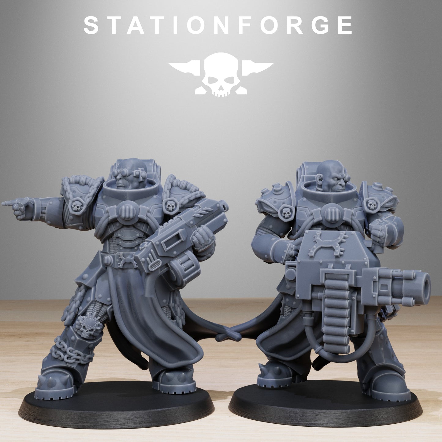 Socratis Militants | Socratis Knights (10) - MKX Prime Brothers - Stationforge - 3d Printed Mini Marines
