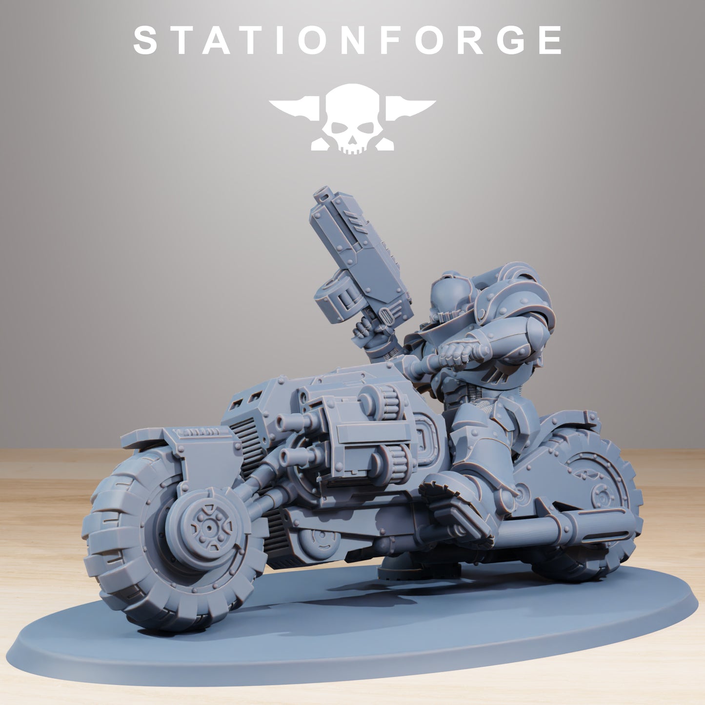 Socratis Bikers | Socratis Knights (10) - MKX Prime Brothers - Stationforge - 3d Printed Mini Marines