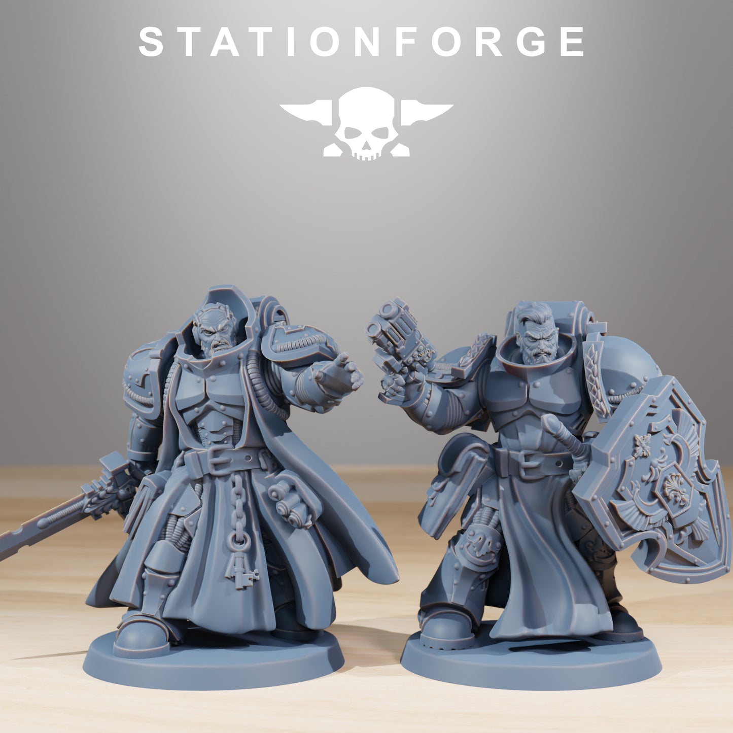 Socratis Knights | Socratis Knights (10) - MKX Prime Brothers - Stationforge - 3d Printed Mini Marines