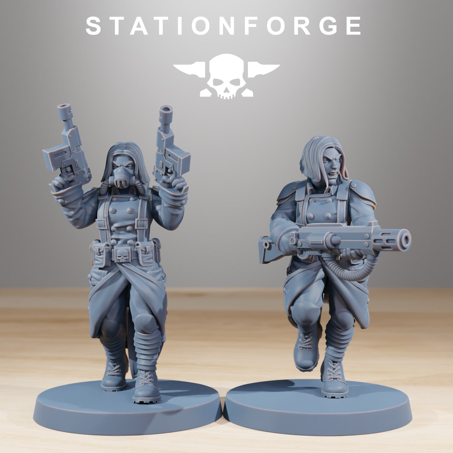 Grimguard Battle Sisters (10) | Empire Guard - Human Defense Force - Stationforge