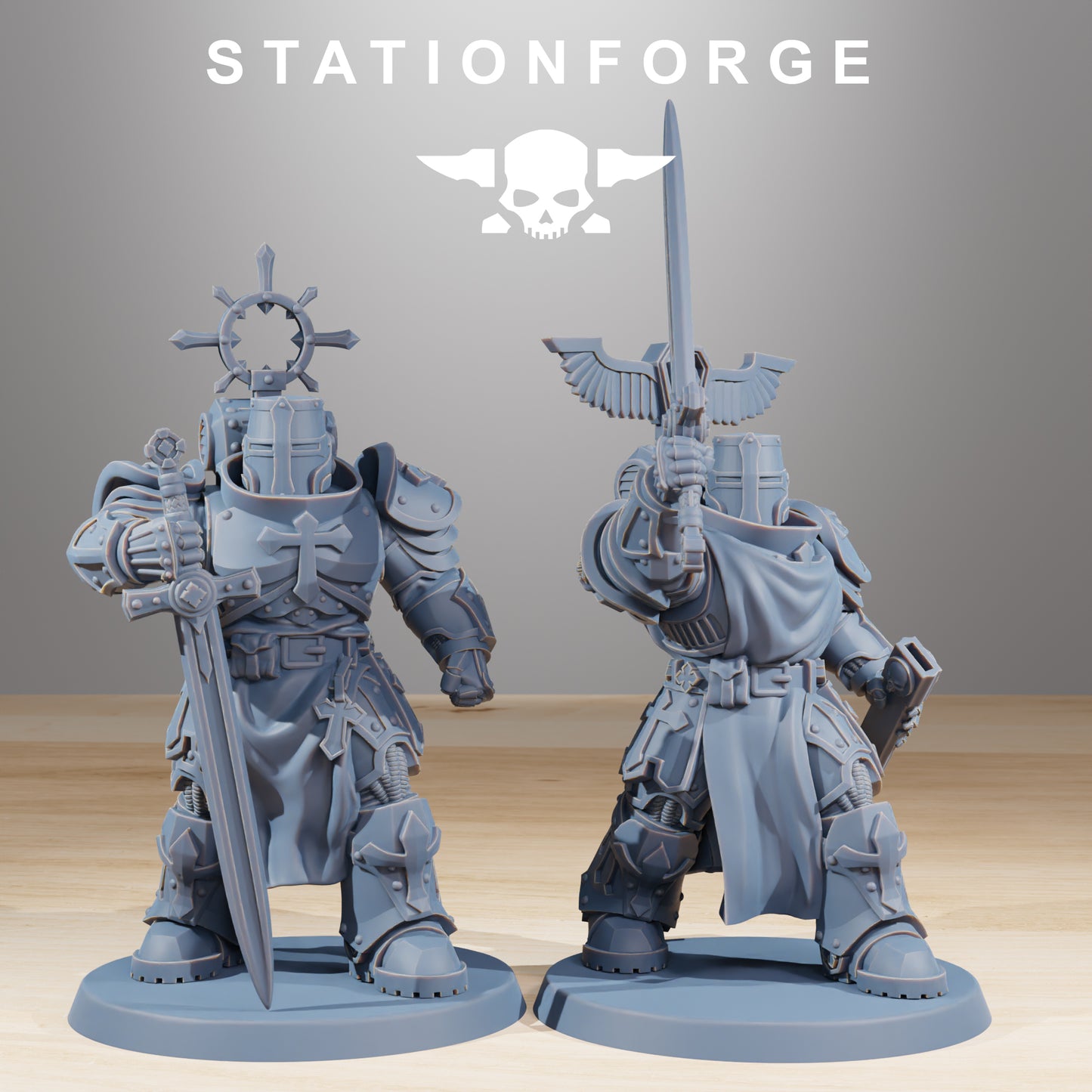 Socratis Zealots | Socratis Knights (10) - MKX Prime Brothers - Stationforge - 3d Printed Mini Marines