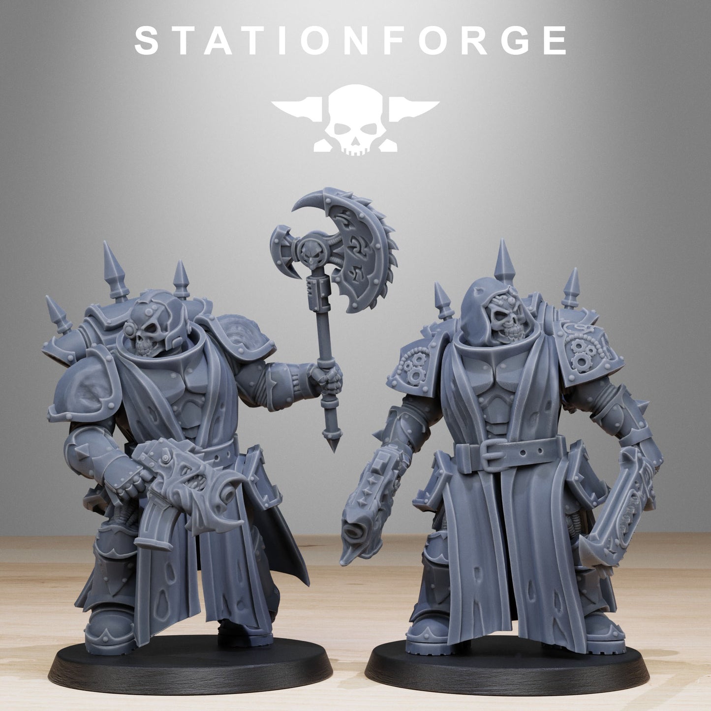 Corrupted Socratis Legion Infantry | Chaos Knights (10) - Havoc Brothers - Stationforge - 3d Printed Mini Marines