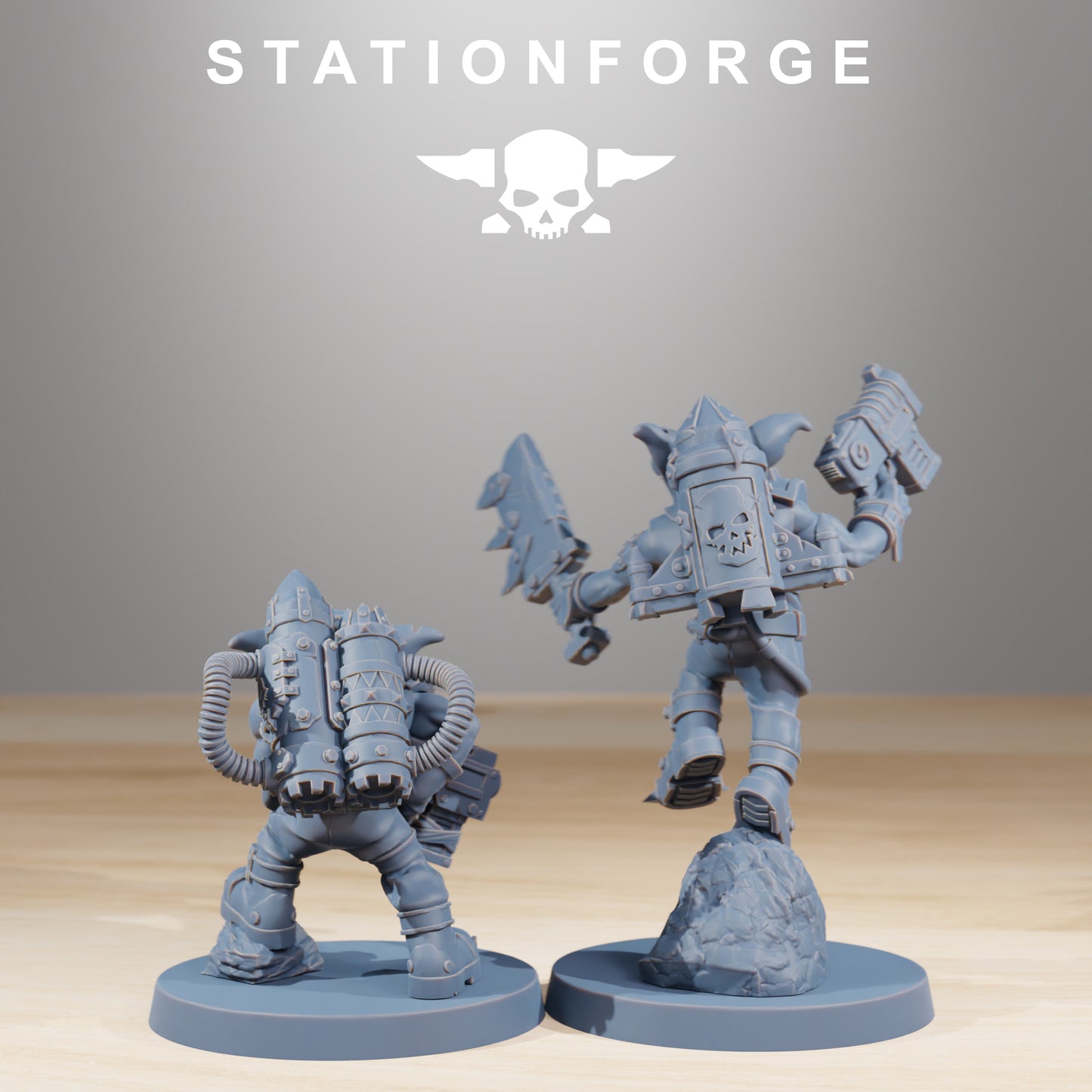 Jesters Gobs | Space Orcs (10) - Stationforge | 3D-printed Miniatures