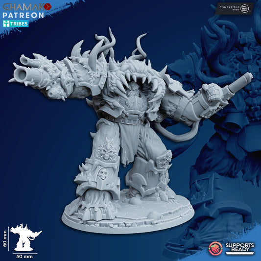 Possessed Eradicator  | Chaos Knights (1)  - Havoc Brothers - Ghamak - 3D Printed Mini Marines