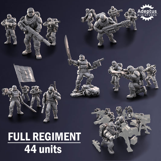Sandshroud - Empire Guard - Human Defense Force - Adeptus Miniatures