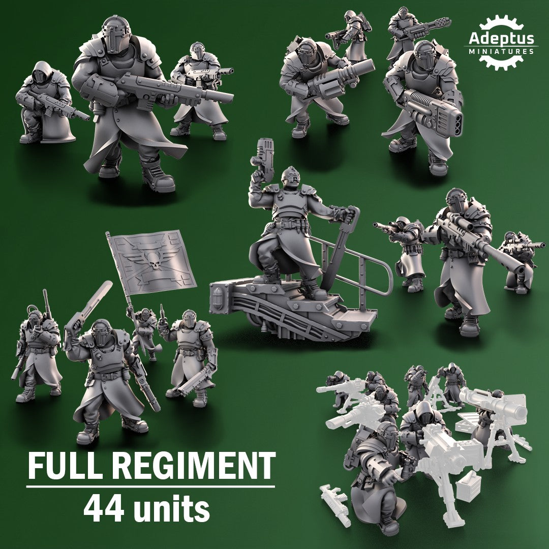 Crusaders Covenant - Empire Guard - Human Defense Force - Adeptus Miniatures
