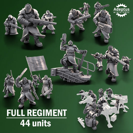 Crusaders Covenant - Empire Guard - Human Defense Force - Adeptus Miniatures