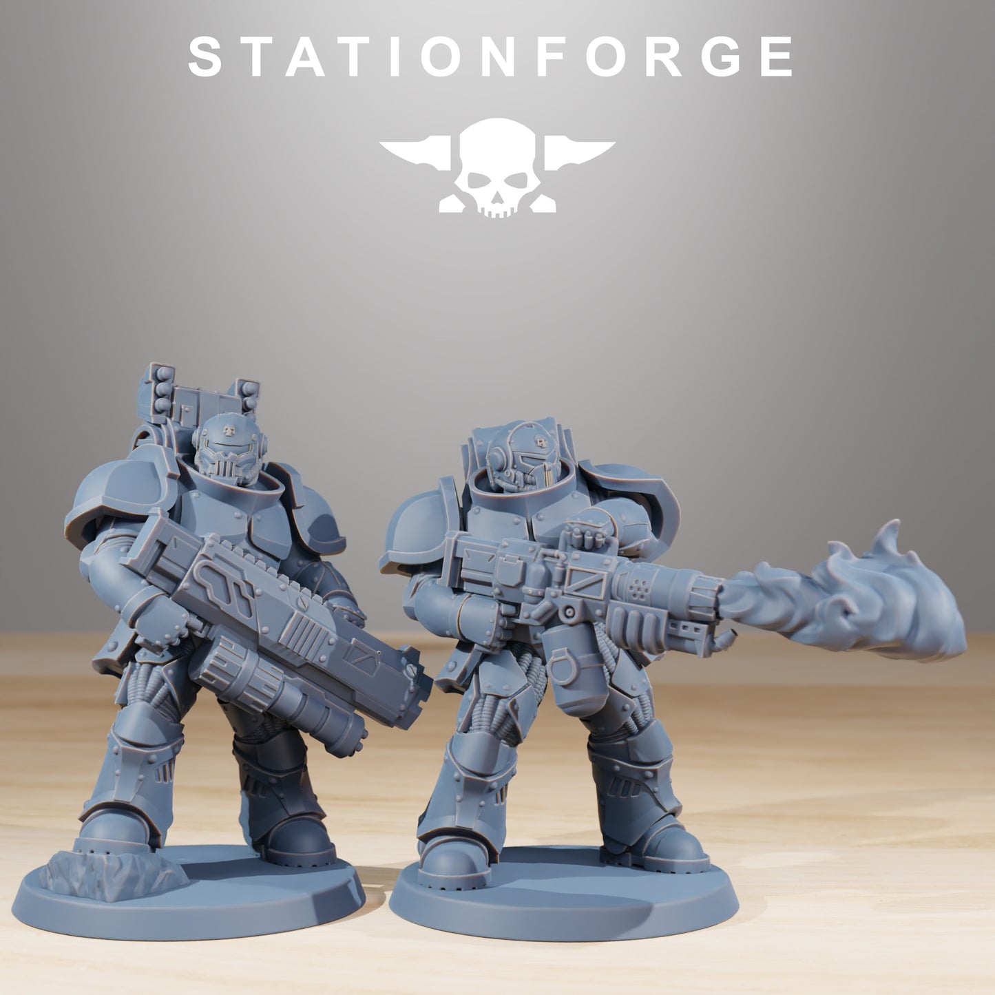 Socratis Ravagers | Socratis Knights (10) - MKX Prime Brothers - Stationforge - 3d Printed Mini Marines
