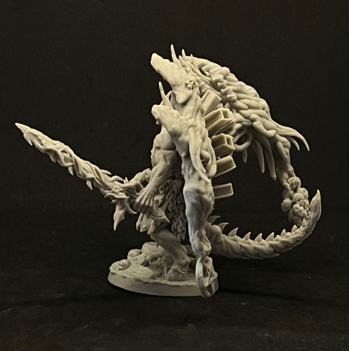Barkasar Praetor of Brutality (1) - Court of the Seven Headed Serpent - Trench Crusade - Papsikels