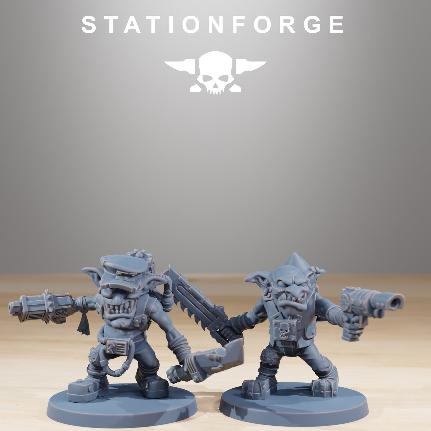 Jesters Gobs | Space Orcs (10) - Stationforge | 3D-printed Miniatures