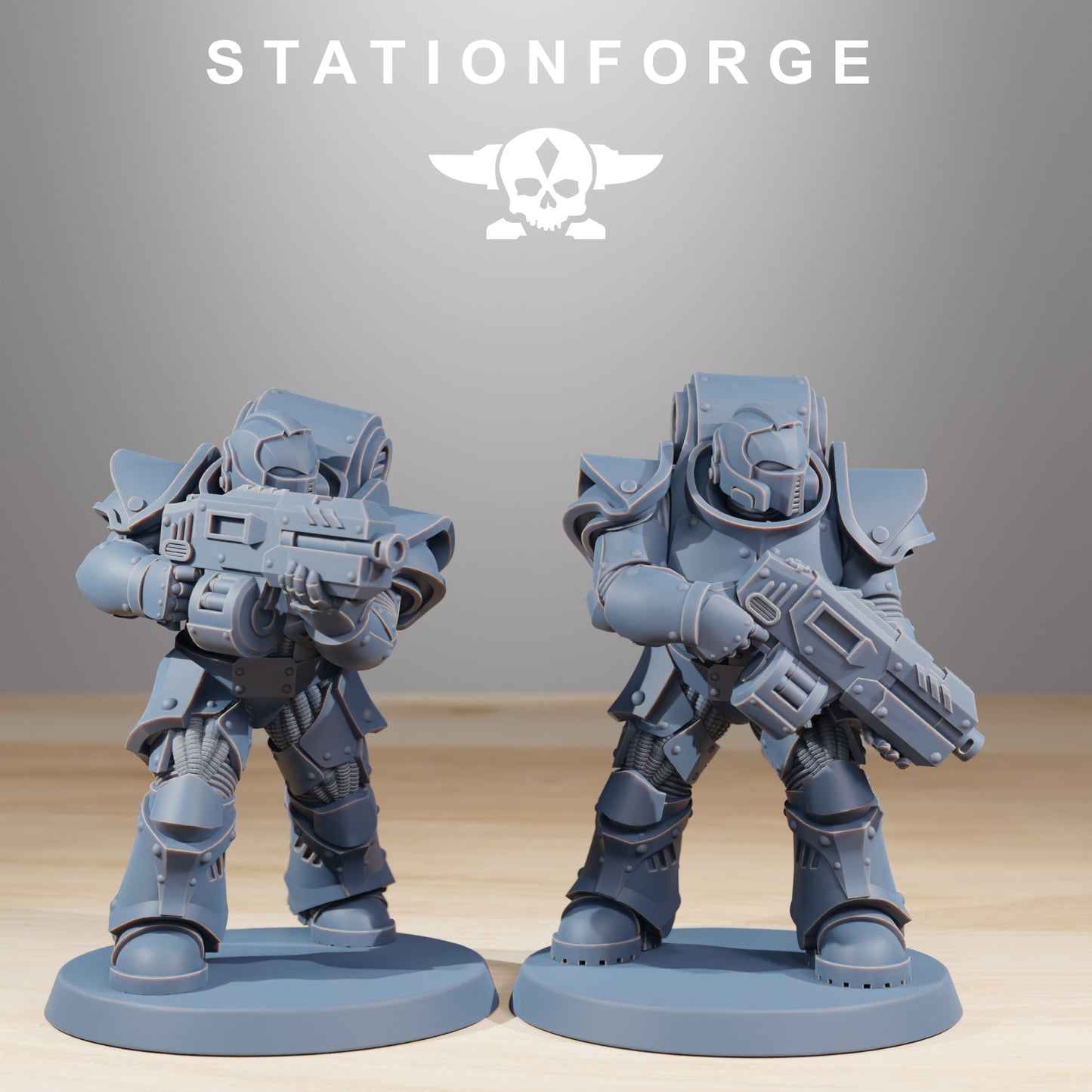 Socratis Legion Infantry | Socratis Knights (10) - MKX Prime Brothers - Stationforge - 3d Printed Mini Marines