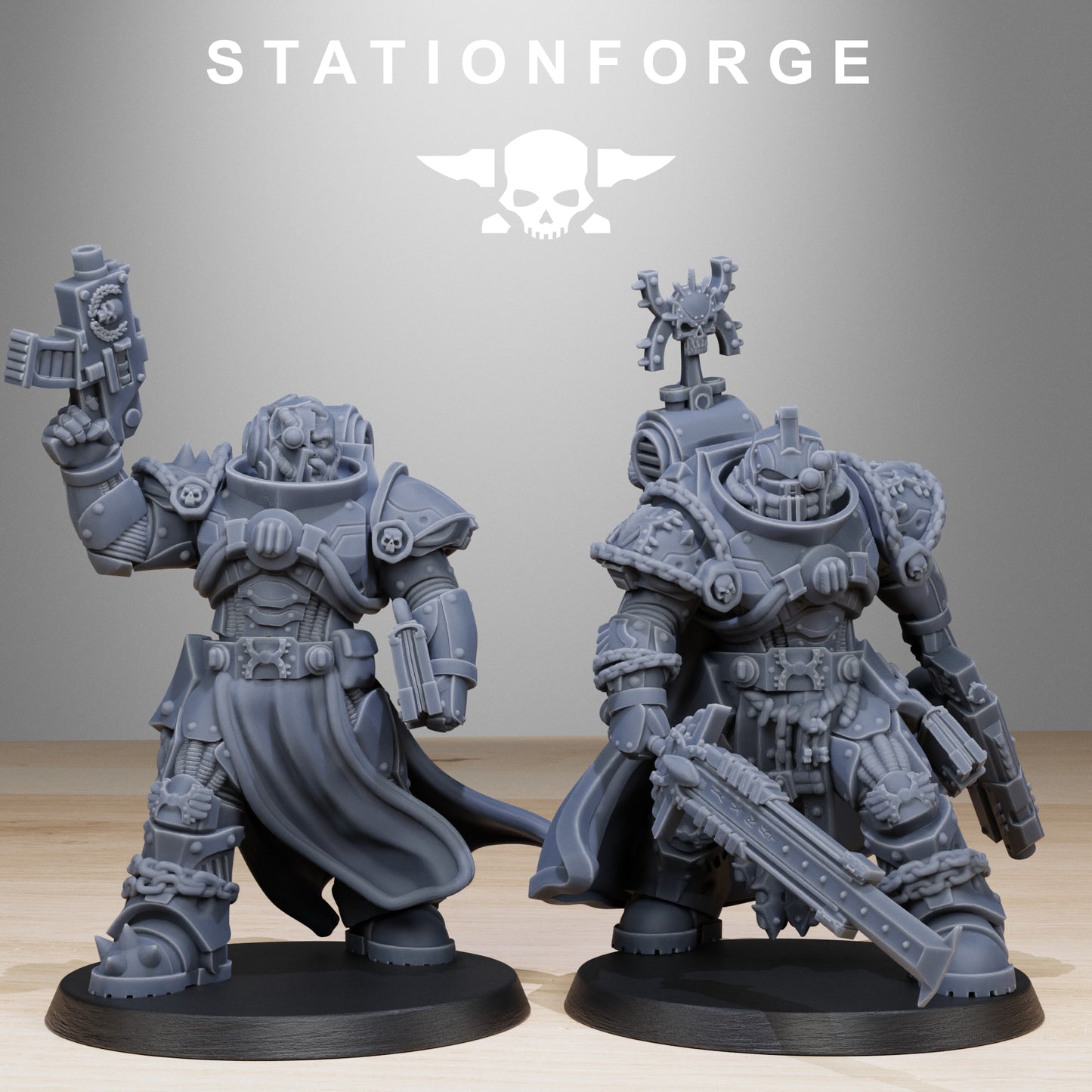 Socratis Militants | Socratis Knights (10) - MKX Prime Brothers - Stationforge - 3d Printed Mini Marines