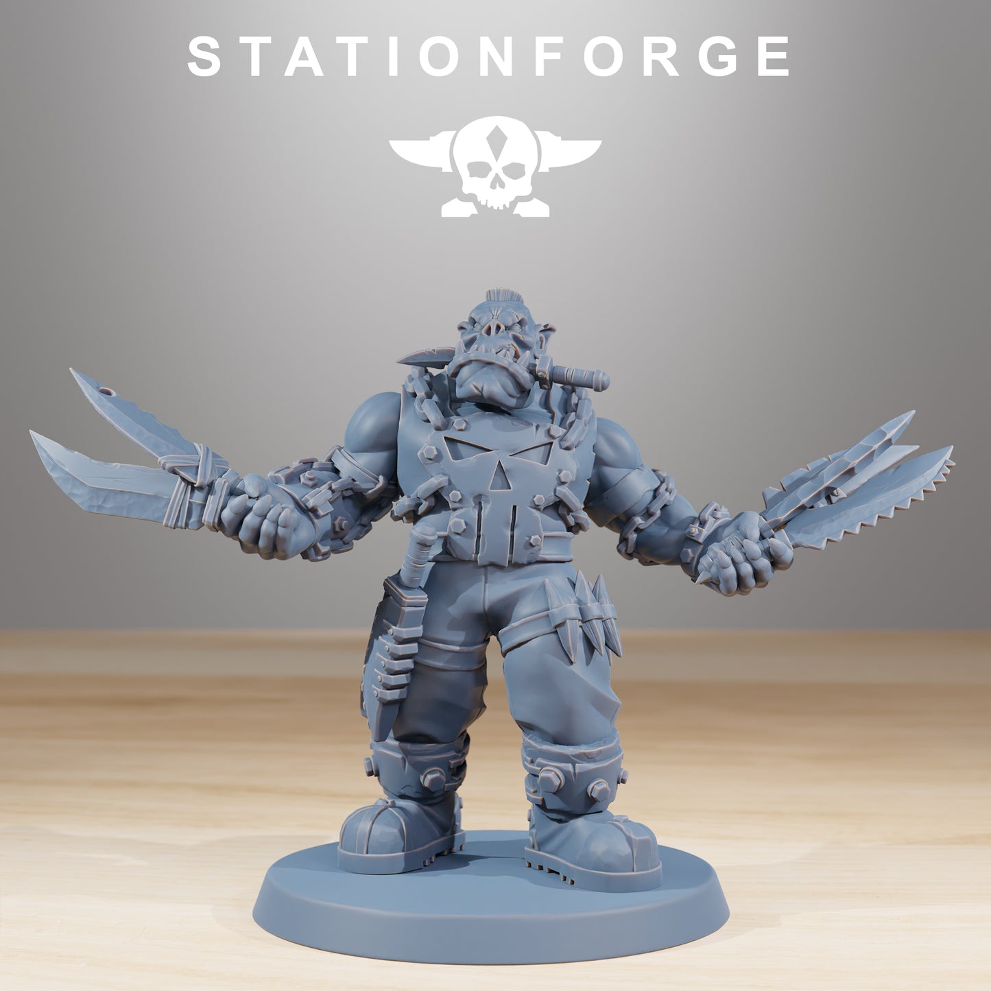 Skillers Orkaz | Space Orcs (12) - Stationforge | 3D-printed Miniatures