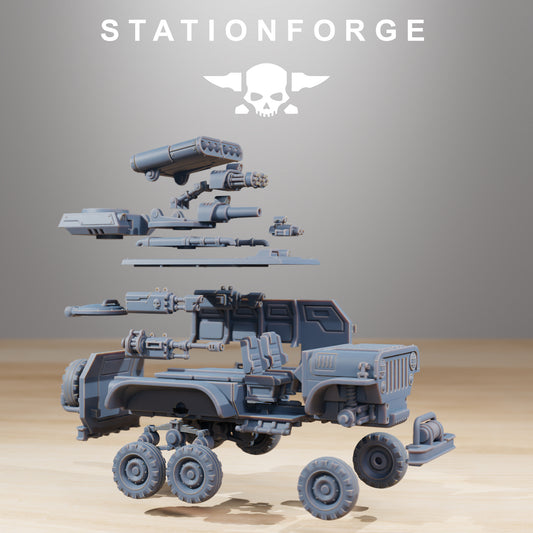 Grimguard Armored Vehicle (1) | Empire Guard - Human Defense Force - Stationforge