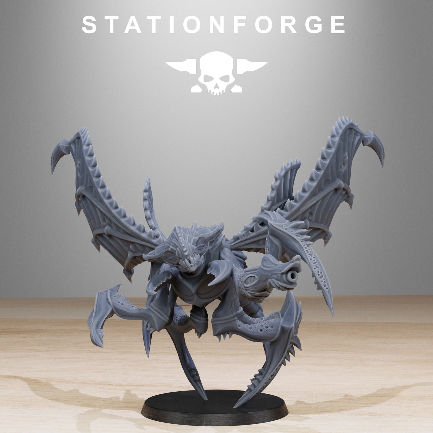 Flying Crawlers Xenarids | Alien Hives (10) - Stationforge | 3D-printed Miniatures