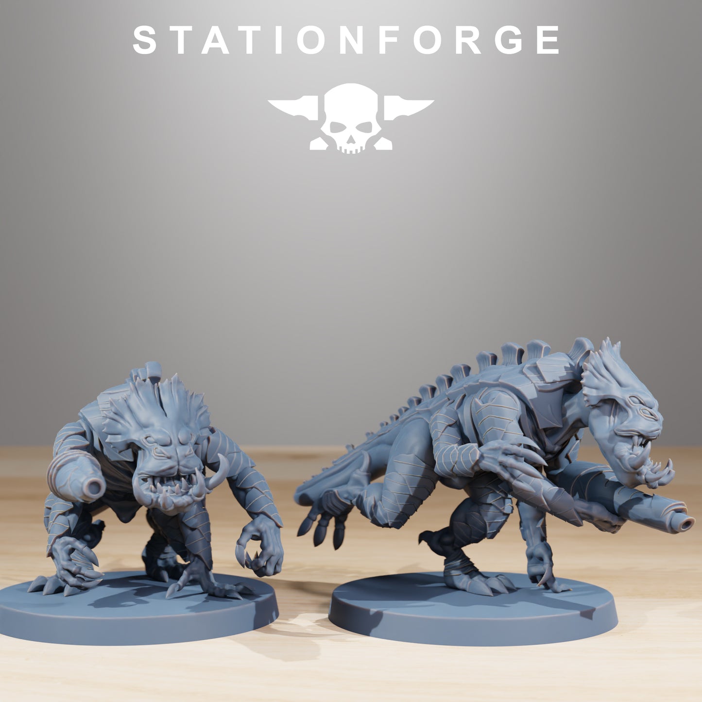 Xenarids Infantry | Alien Hives (10) - Stationforge | 3D-printed Miniatures