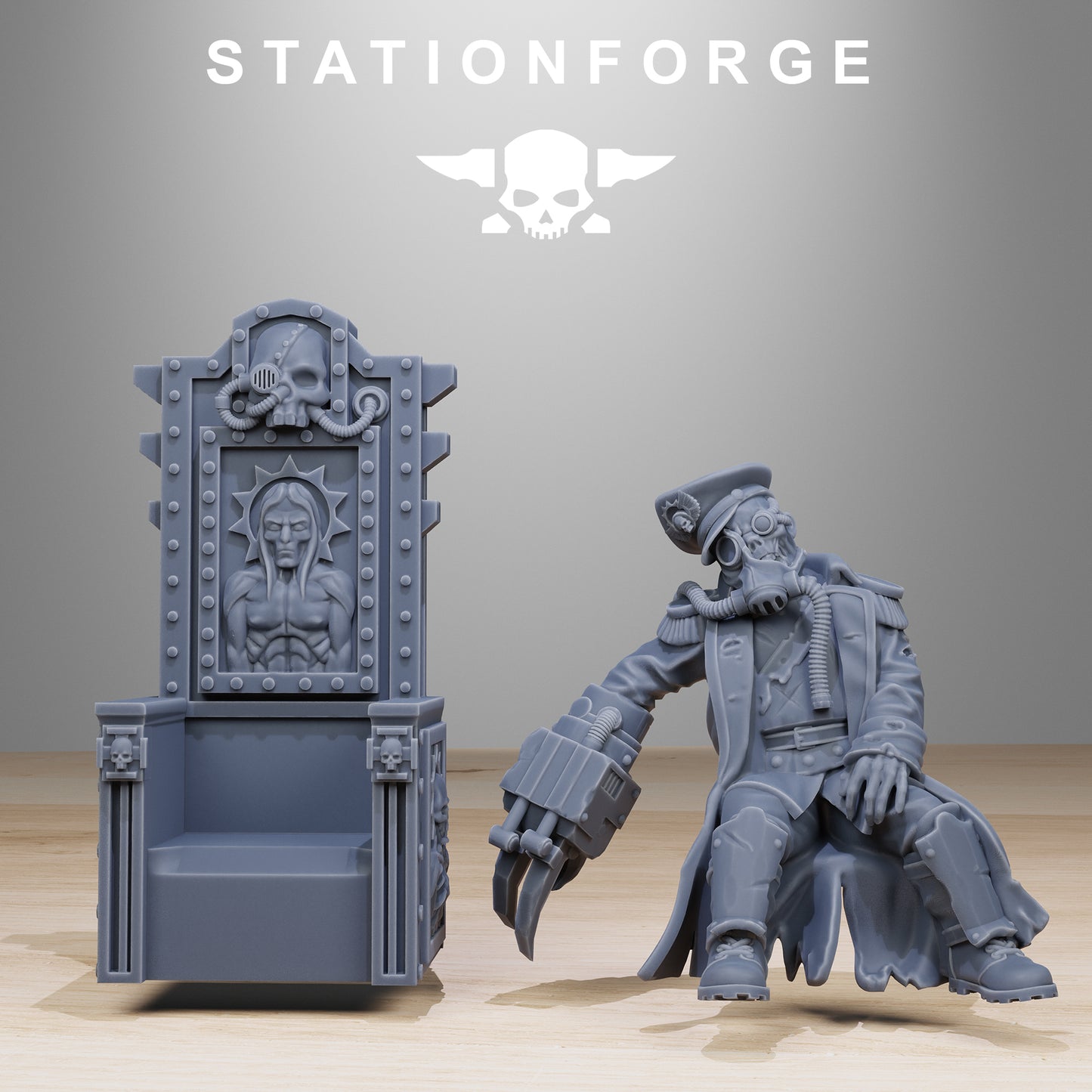 Grimguard The Fallen Officer (1) | Empire Guard - Human Defense Force - Stationforge