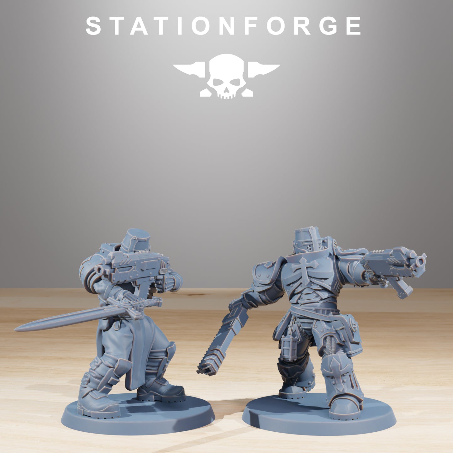 Socratis Zealots | Socratis Knights (10) - MKX Prime Brothers - Stationforge - 3d Printed Mini Marines