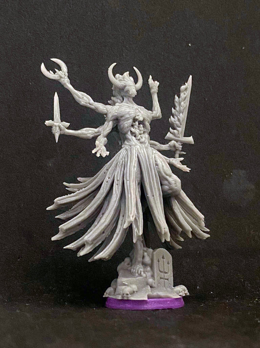 Baphoment Sorcerer (1) - Court of the Seven Headed Serpent - Trench Crusade - Papsikels