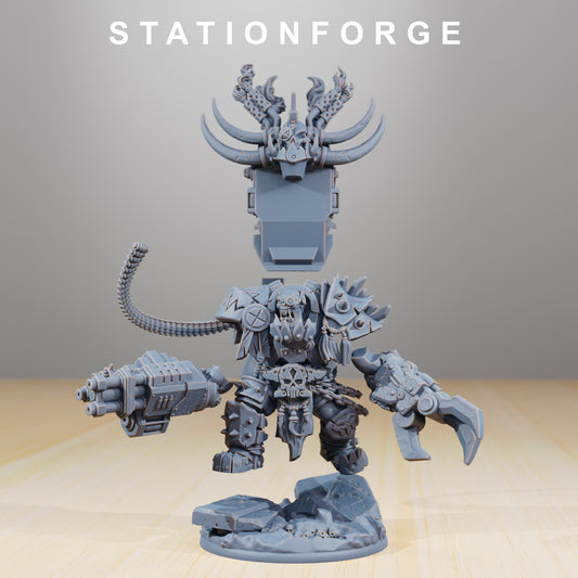 Grand Nutta 1.0 Orkaz | Space Orcs (1) - Stationforge | 3D-printed Miniatures