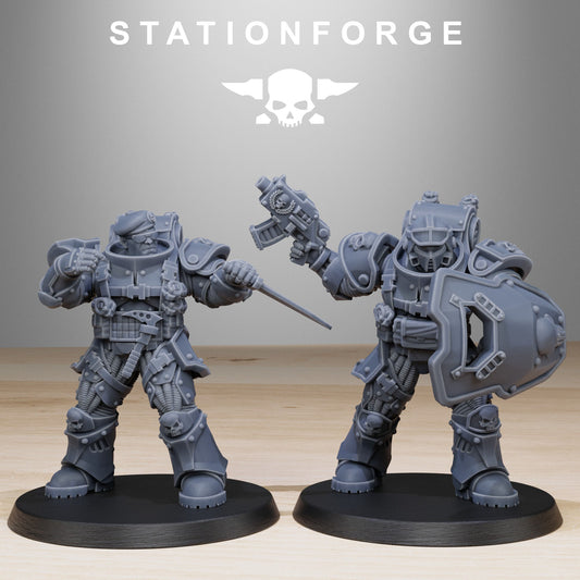 Socratis Light Reinforcements | Socratis Knights (10) - MKX Prime Brothers - Stationforge - 3d Printed Mini Marines