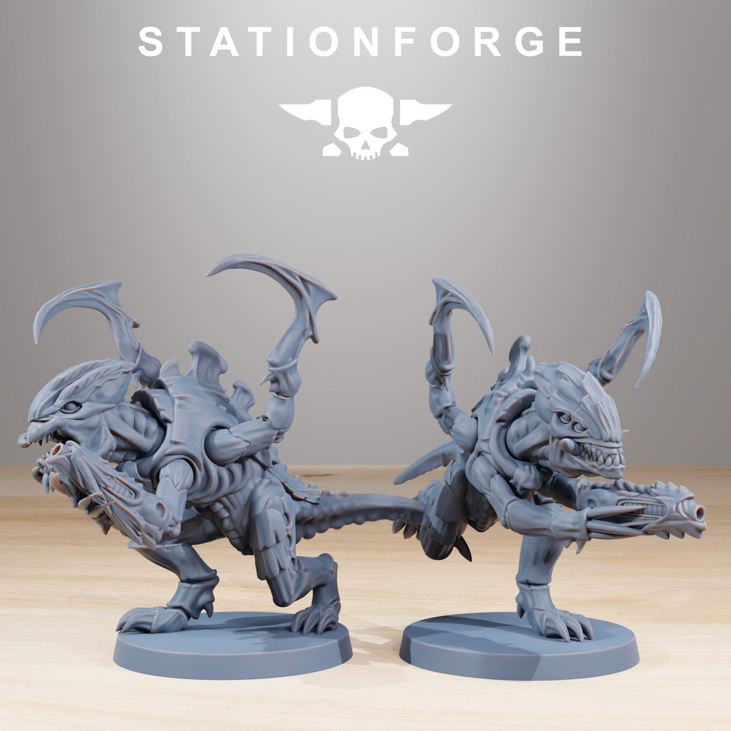 Xenarids Infantry 2.0 | Alien Hives (10) - Stationforge | 3D-printed Miniatures