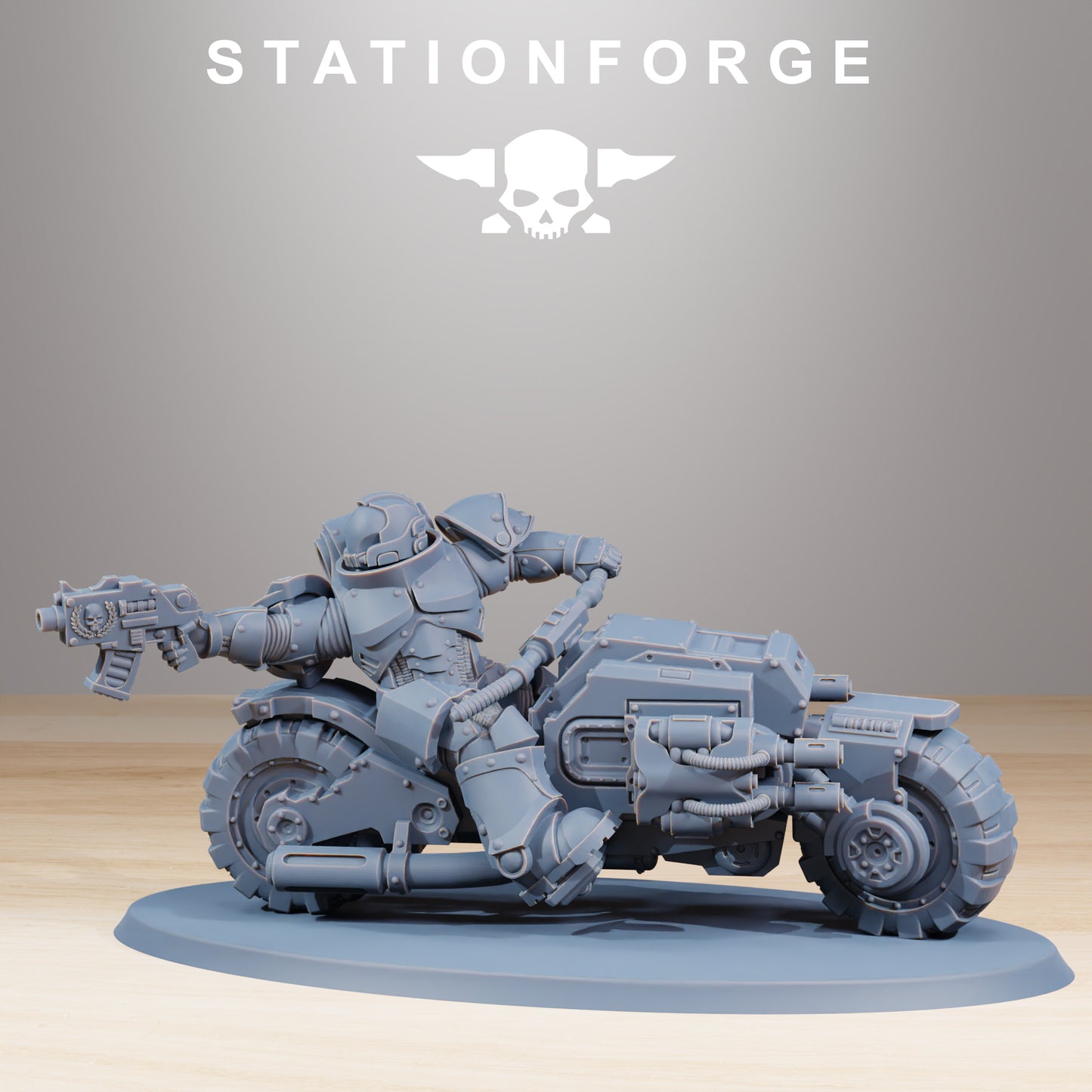 Socratis Bikers | Socratis Knights (10) - MKX Prime Brothers - Stationforge - 3d Printed Mini Marines
