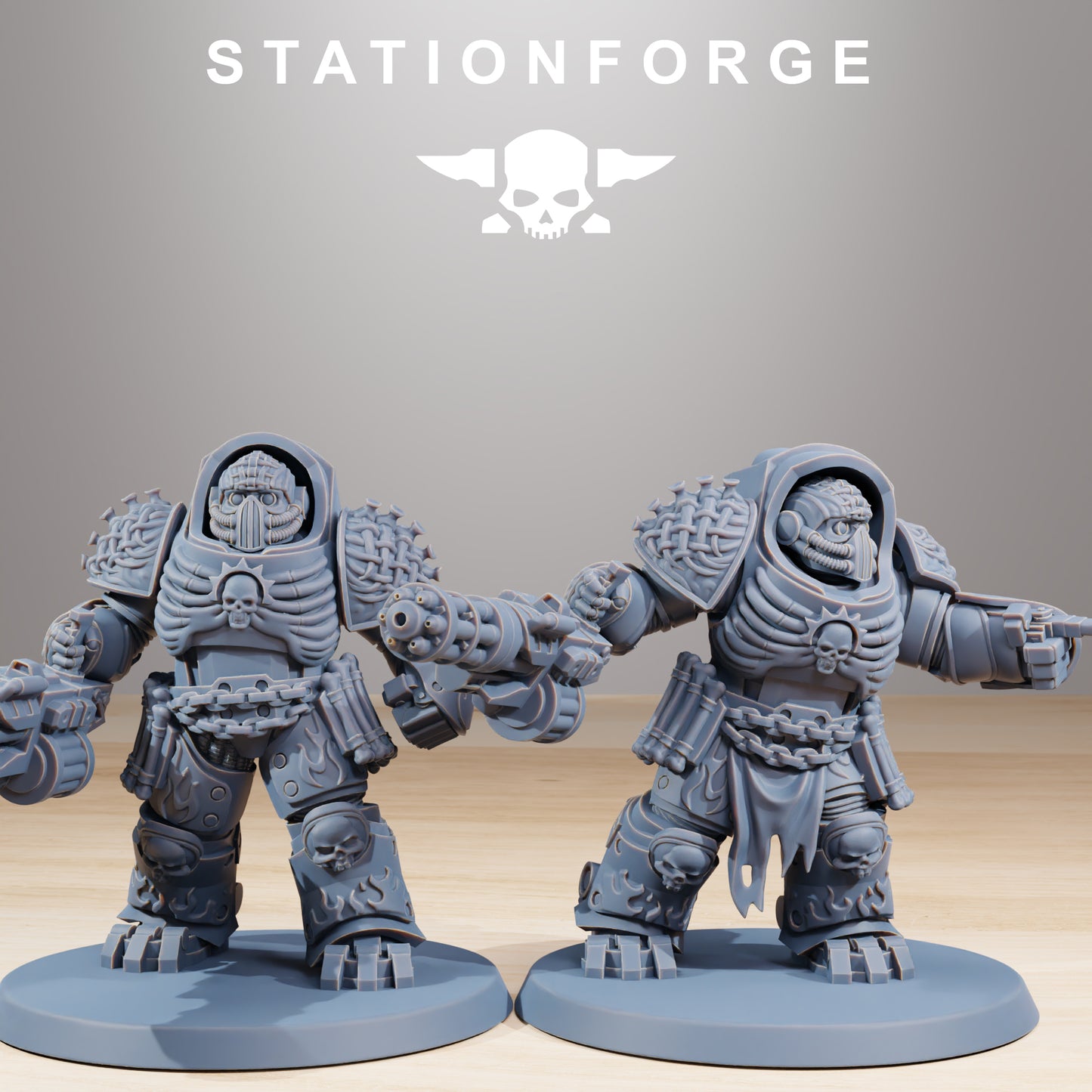Socratis Doom Reapers Vanguard | Socratis Knights (10) - MKX Prime Brothers - Stationforge - 3d Printed Mini Marines