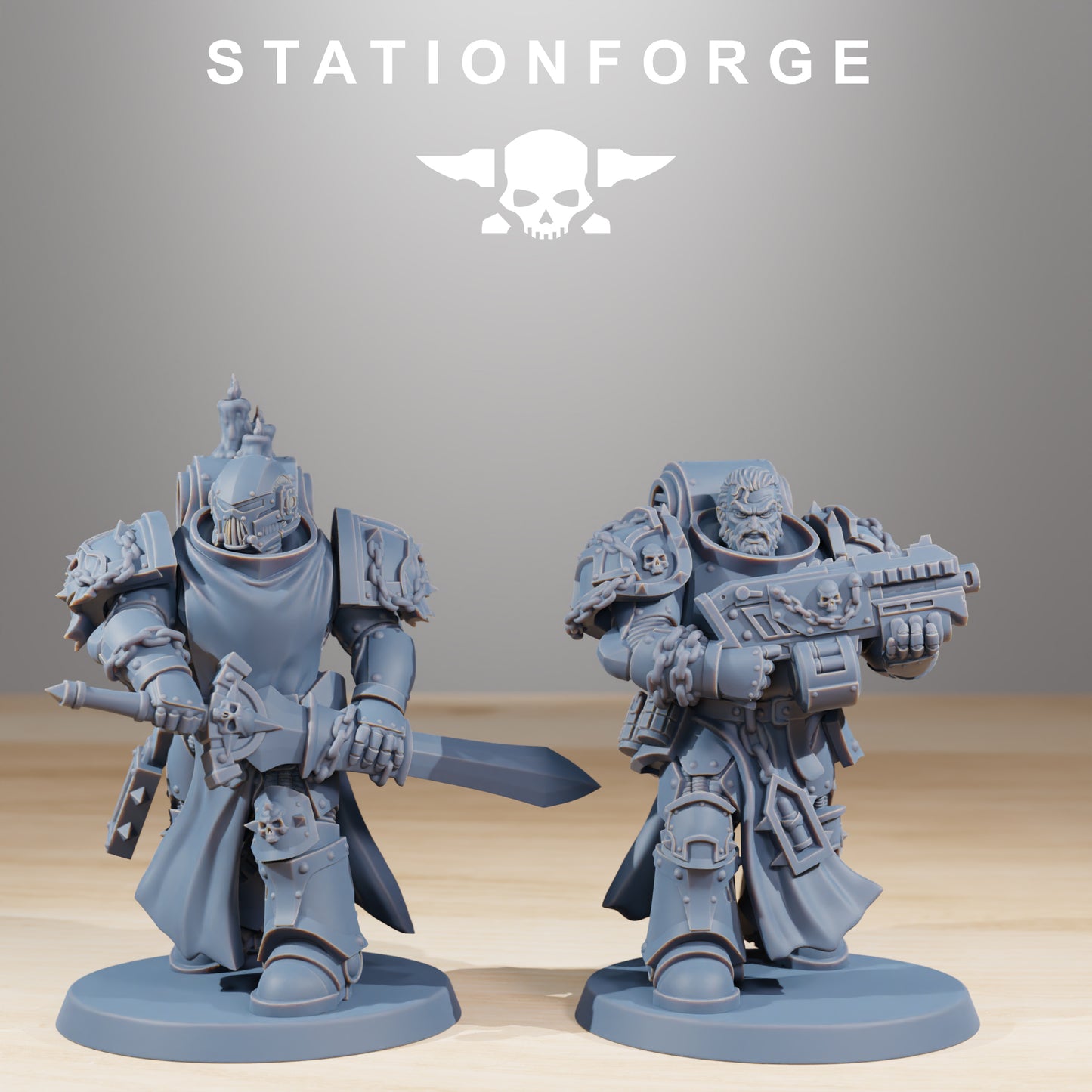 Socratis Crusaders | Socratis Knights (10) - MKX Prime Brothers - Stationforge - 3d Printed Mini Marines