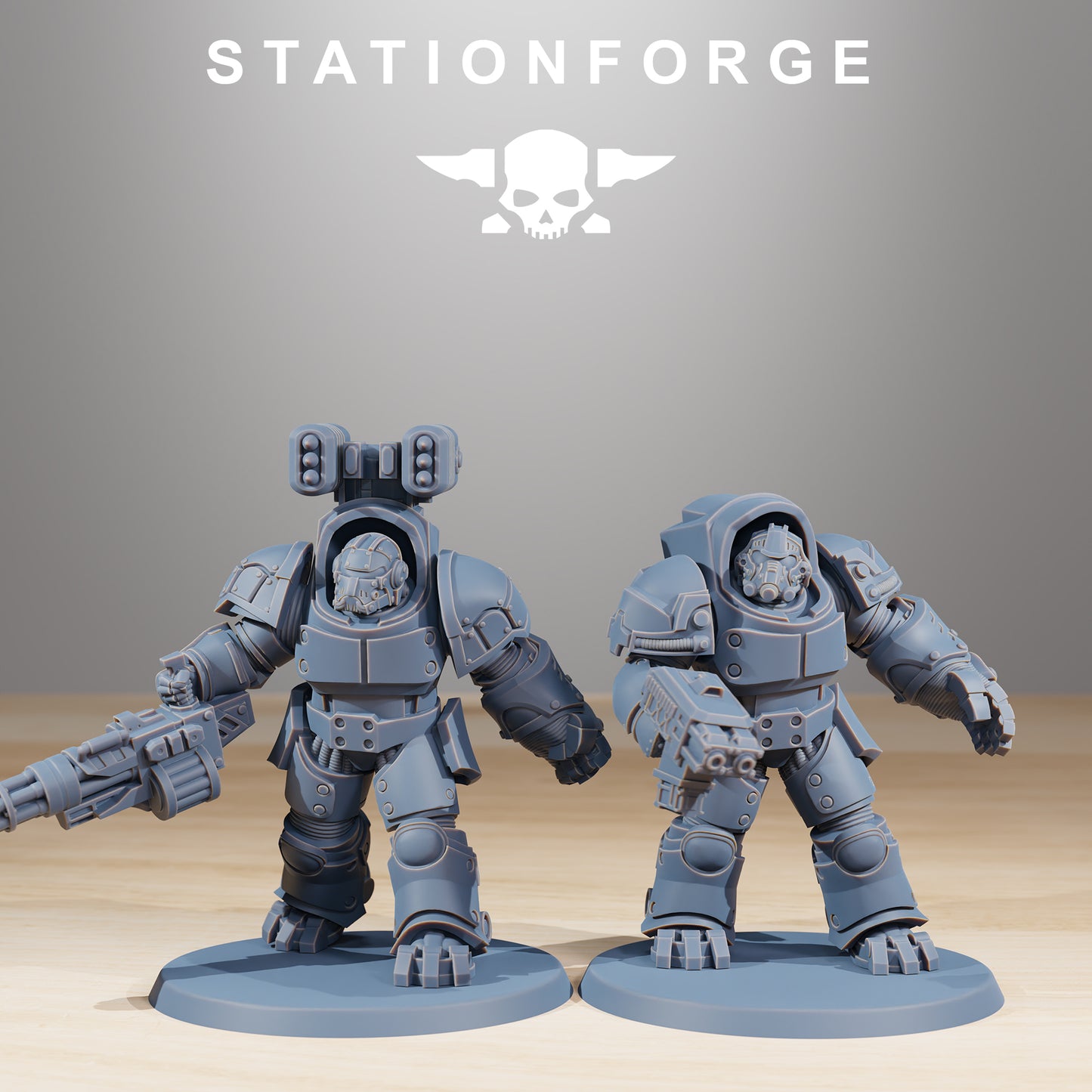 Socratis Vanguard | Socratis Knights (10) - MKX Prime Brothers - Stationforge - 3d Printed Mini Marines