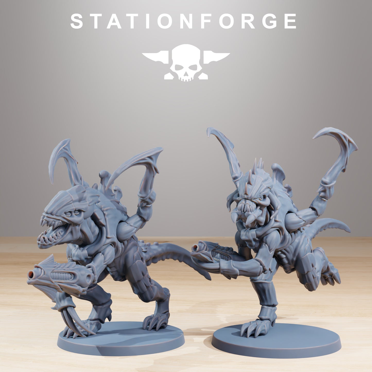 Xenarids Infantry 2.0 | Alien Hives (10) - Stationforge | 3D-printed Miniatures