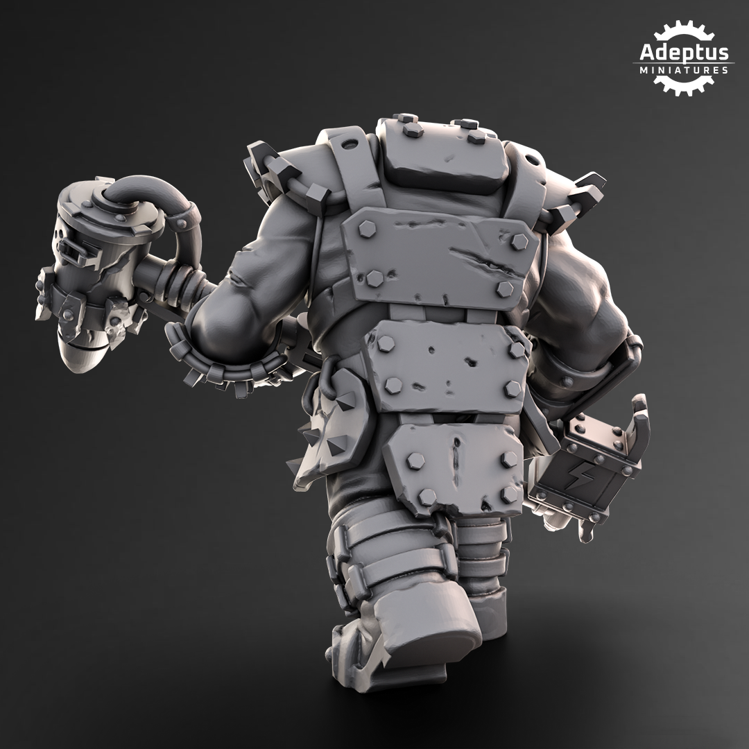 Orks Kill Squad | Space Orcs (8) - Adeptus Miniatures | 3D-printed Miniatures
