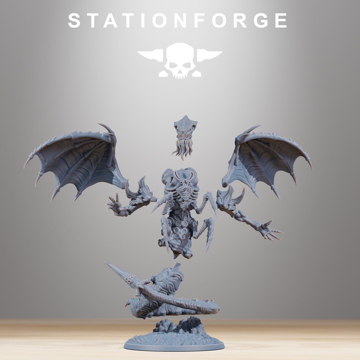 Warmaak Xenarid | Alien Hives (1) - Stationforge | 3D-printed Miniatures