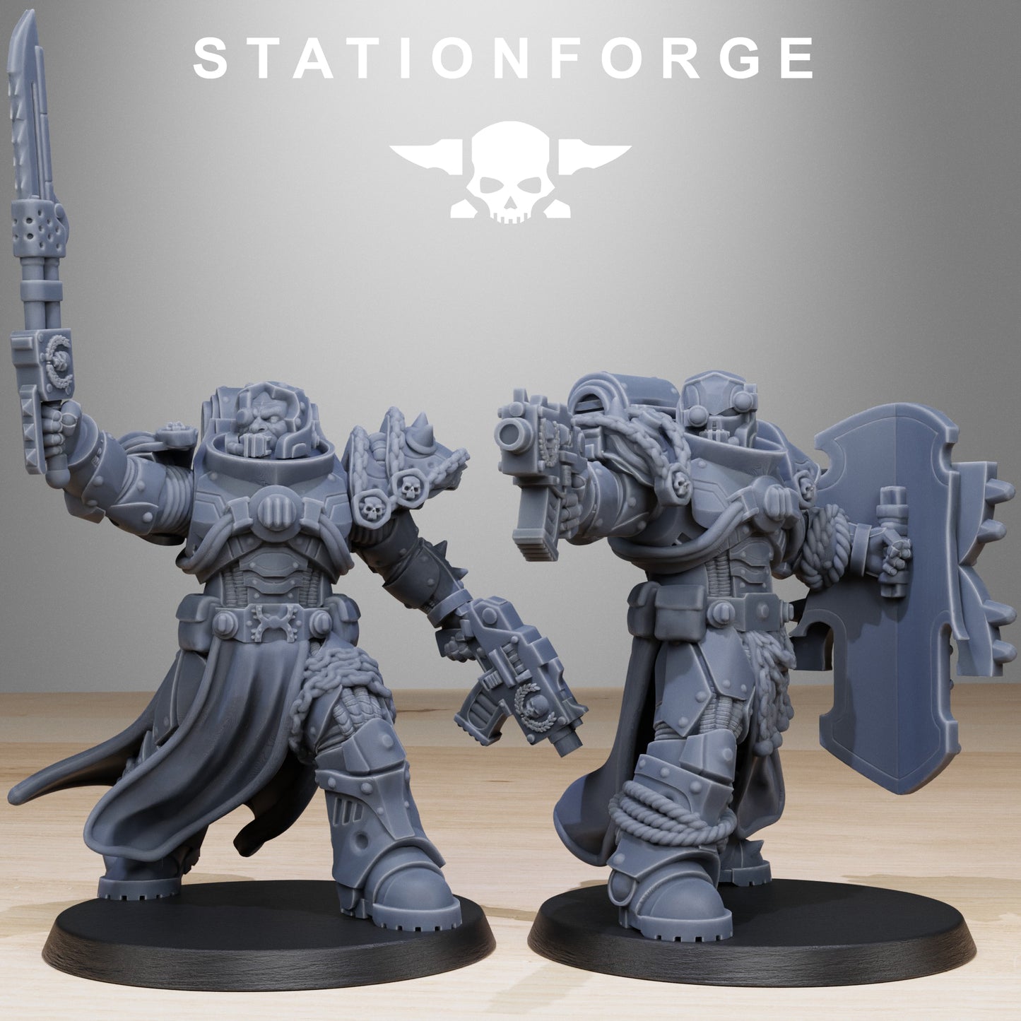 Socratis Militants | Socratis Knights (10) - MKX Prime Brothers - Stationforge - 3d Printed Mini Marines