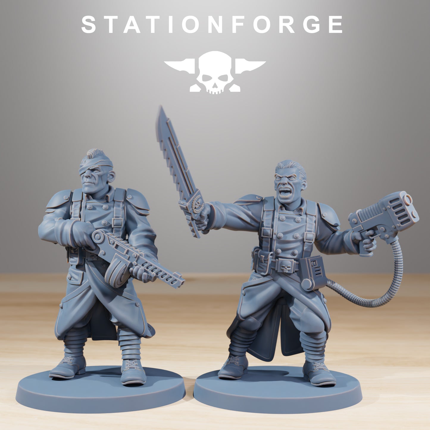 Grimguard Combatants (10) | Empire Guard - Human Defense Force - Stationforge