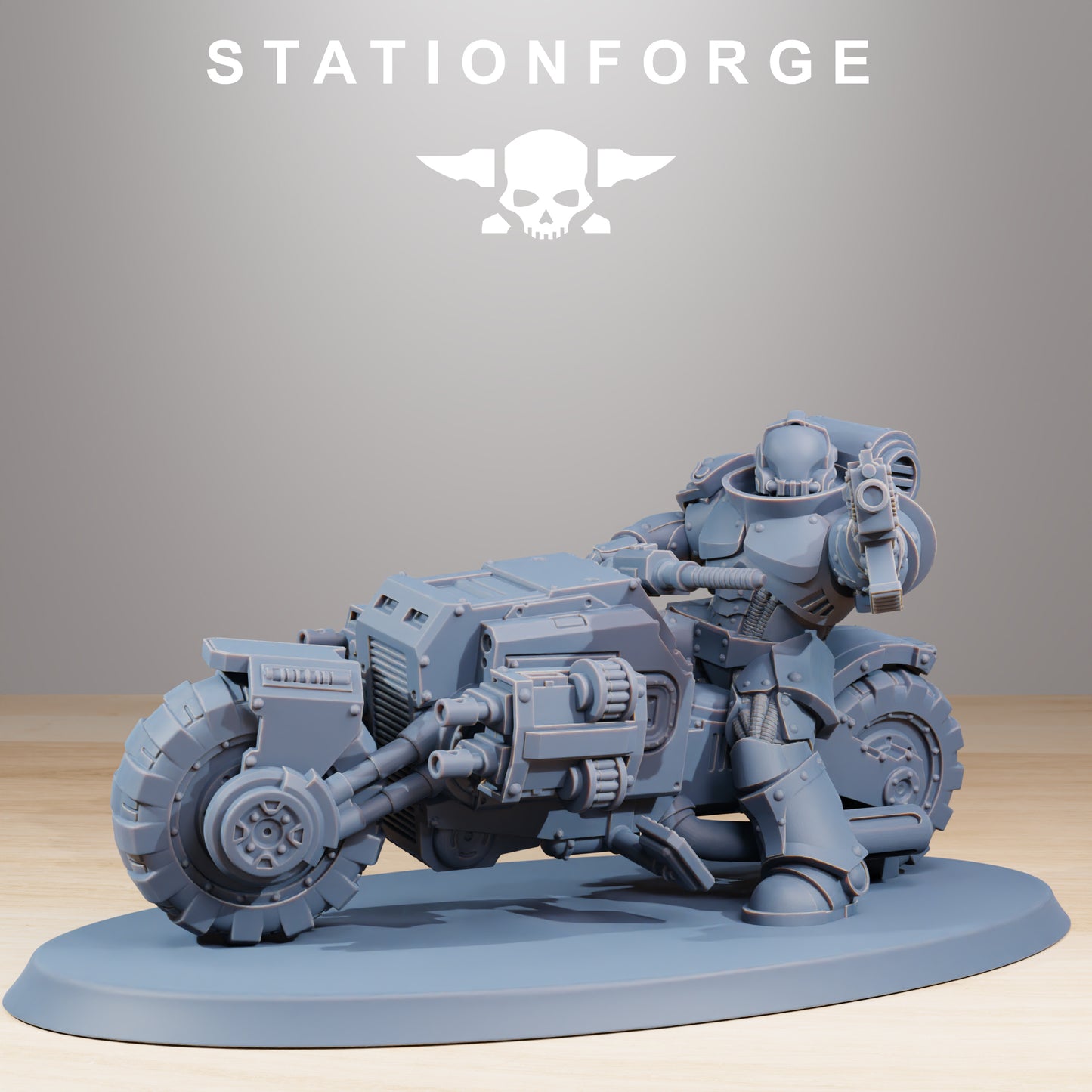 Socratis Bikers | Socratis Knights (10) - MKX Prime Brothers - Stationforge - 3d Printed Mini Marines