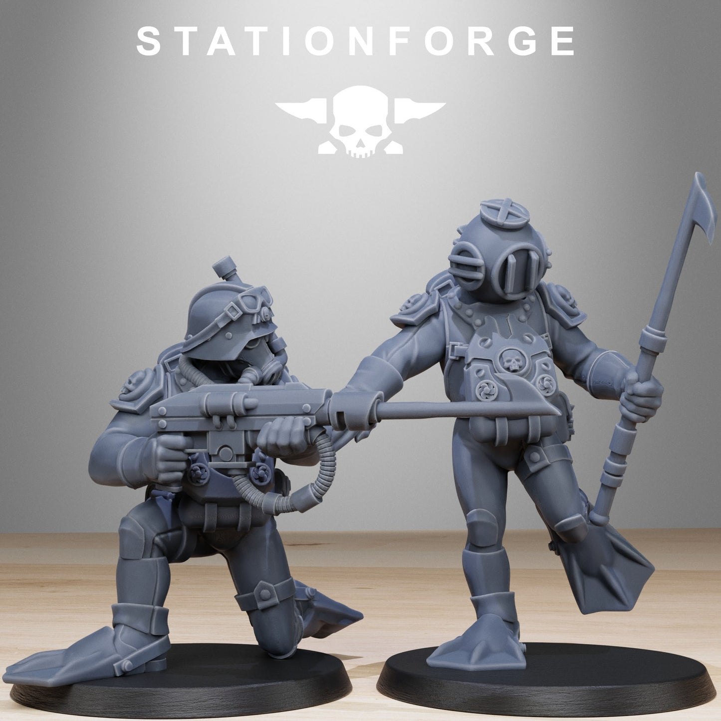 Grimguard Divers (10) | Empire Guard - Human Defense Force - Stationforge