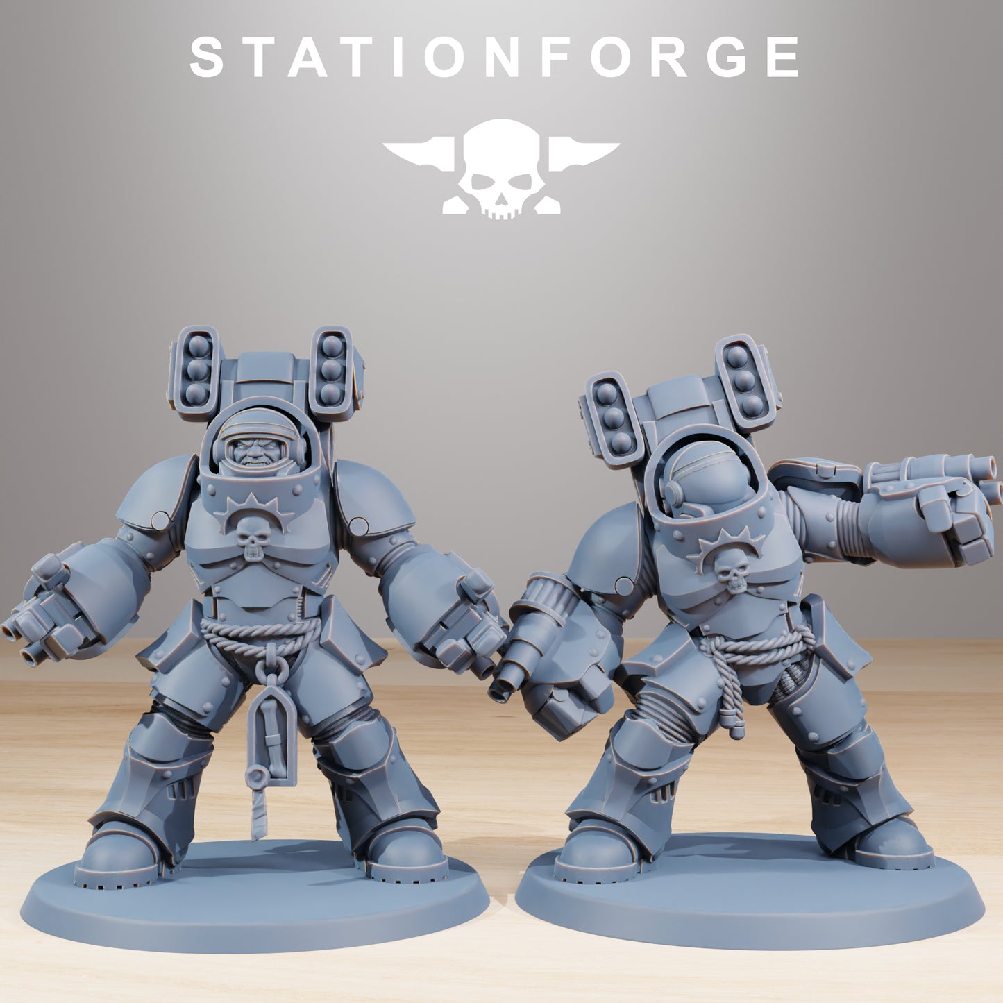 Socratis Vanguard Support | Socratis Knights (10) - MKX Prime Brothers - Stationforge - 3d Printed Mini Marines