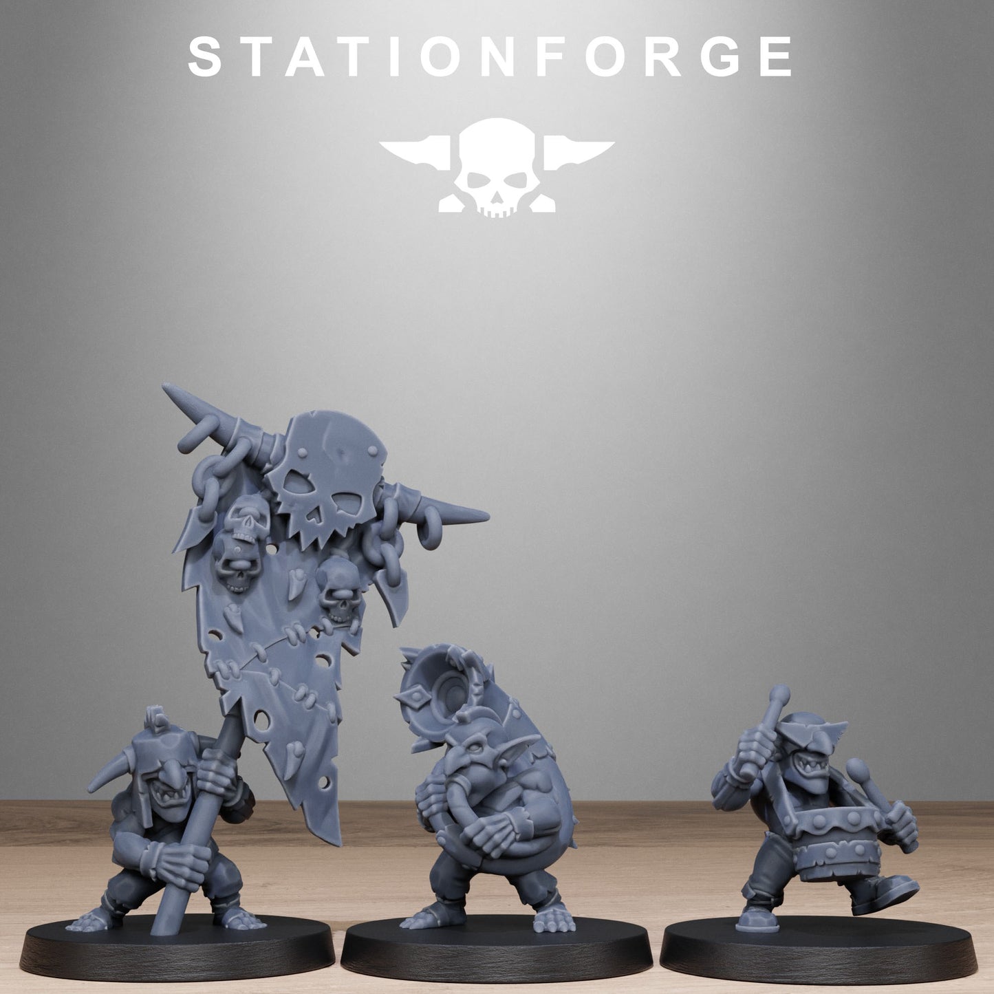 Grand Nutta 3.0 Orkaz | Space Orcs (1) - Stationforge | 3D-printed Miniatures