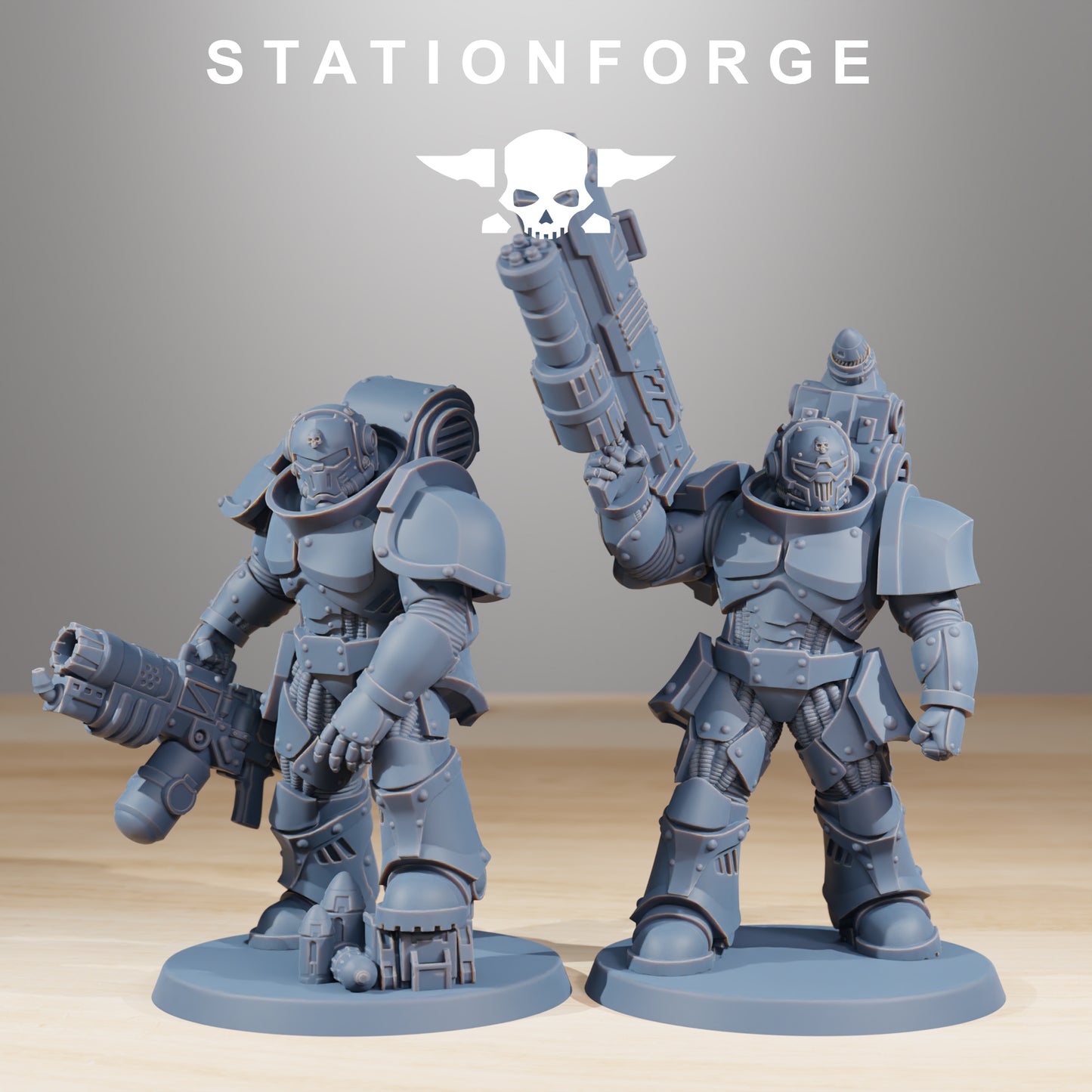 Socratis Ravagers | Socratis Knights (10) - MKX Prime Brothers - Stationforge - 3d Printed Mini Marines