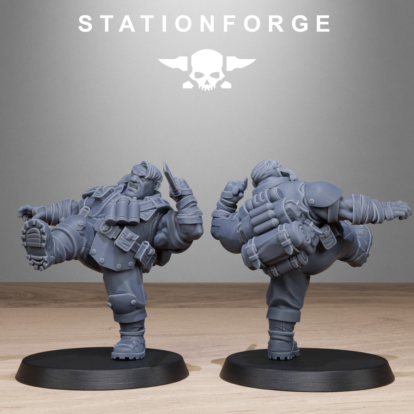 Grimguard Jungle Fighter Mutants (10) | Empire Guard - Human Defense Force - Stationforge