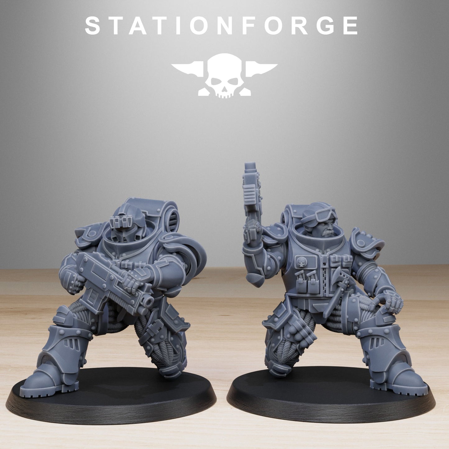 Socratis Light Reinforcements | Socratis Knights (10) - MKX Prime Brothers - Stationforge - 3d Printed Mini Marines