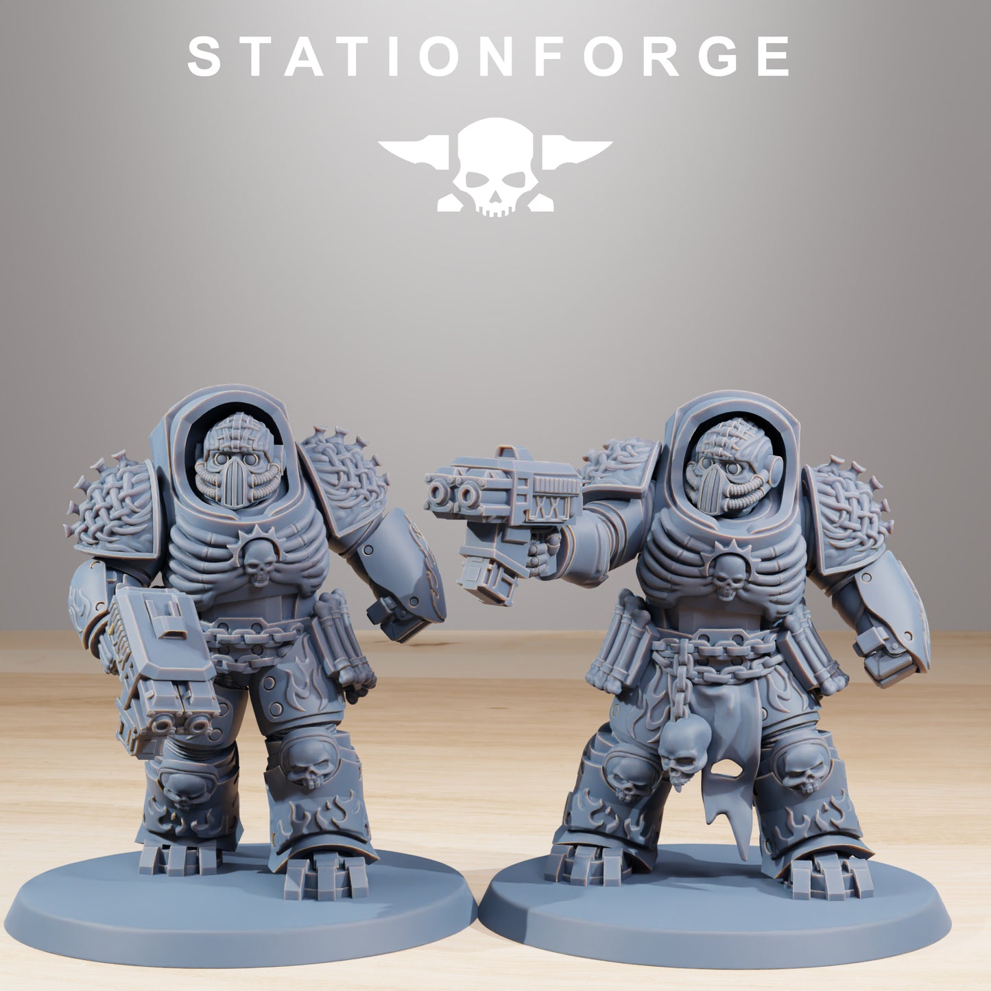 Socratis Doom Reapers Vanguard | Socratis Knights (10) - MKX Prime Brothers - Stationforge - 3d Printed Mini Marines