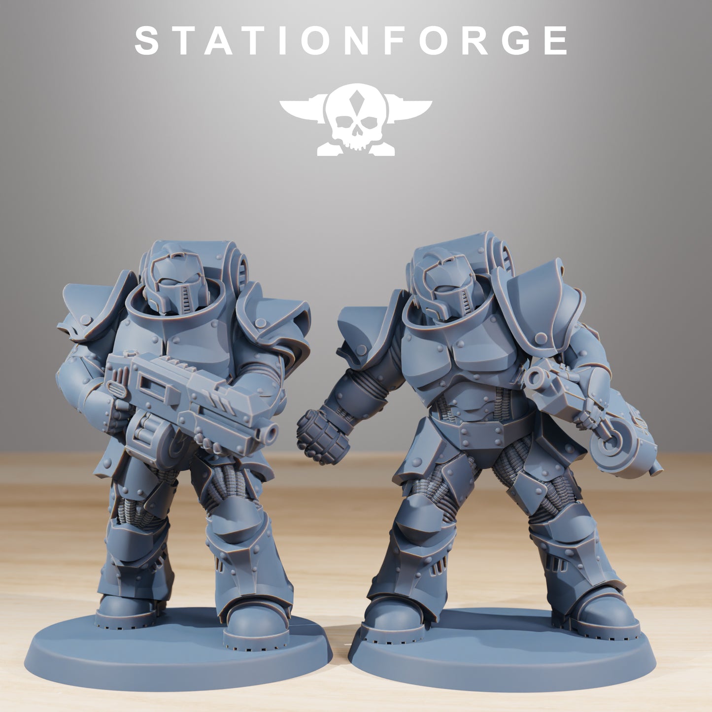 Socratis Legion Infantry | Socratis Knights (10) - MKX Prime Brothers - Stationforge - 3d Printed Mini Marines