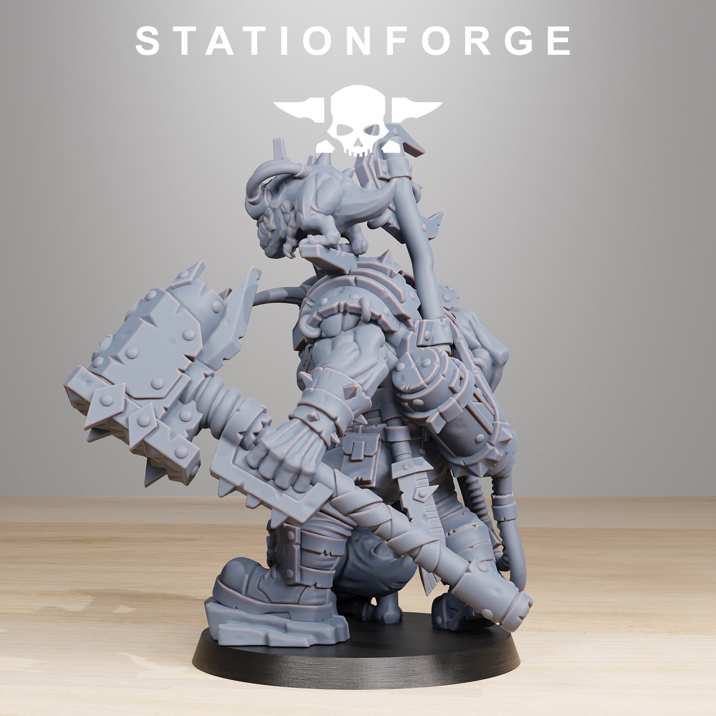BlackSkull Orkaz | Space Orcs (1) - Stationforge | 3D-printed Miniatures