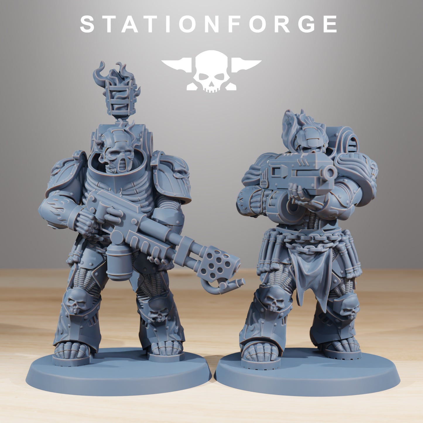 Socratis Doom Reapers | Socratis Knights (10) - MKX Prime Brothers - Stationforge - 3d Printed Mini Marines